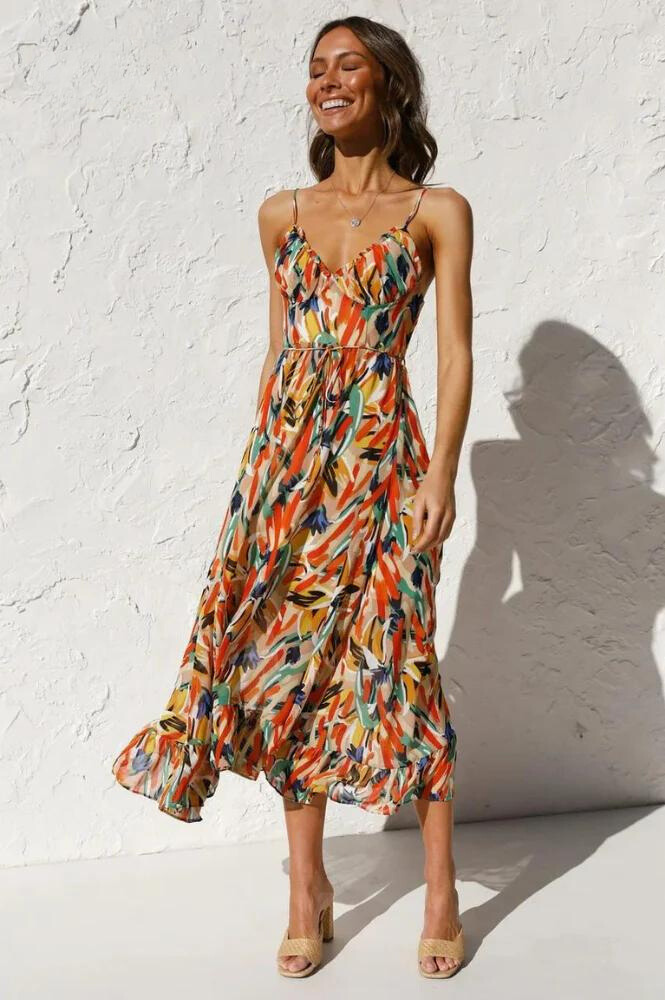 Annika - Colorful summer dress