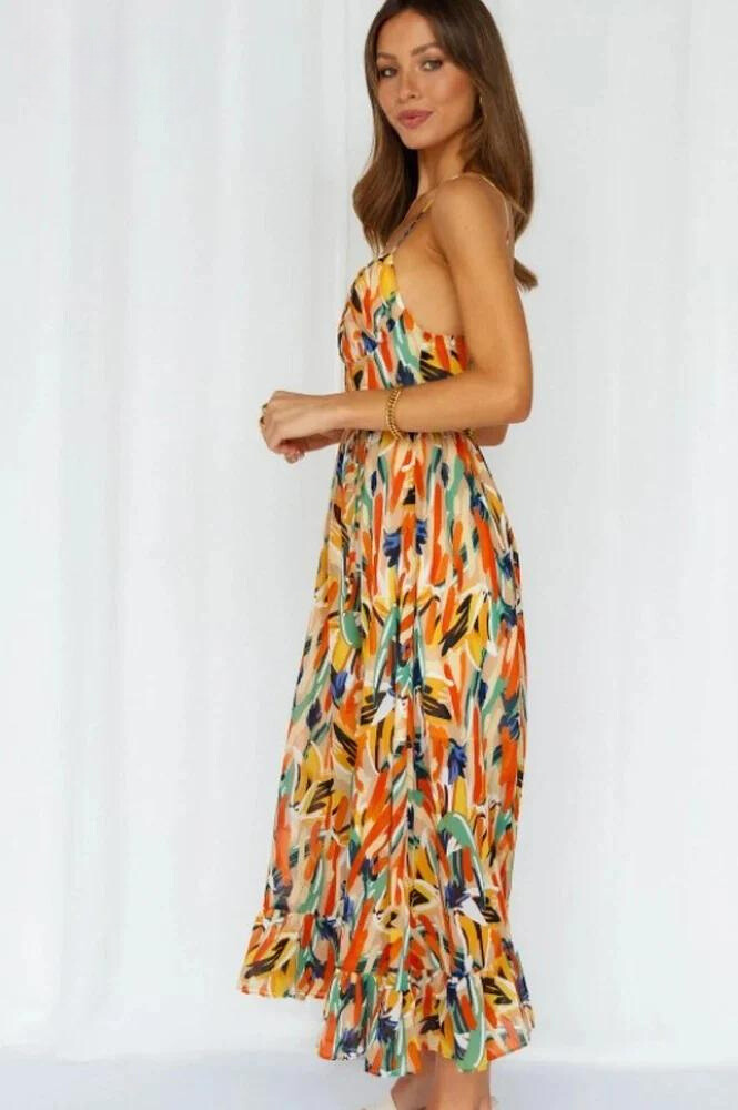 Annika - Colorful summer dress