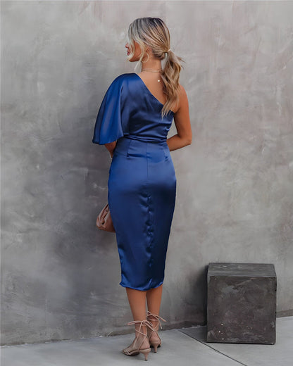 ALLEGRA - ELEGANT SILK PARTY DRESS