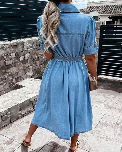 Amelie - Trendy Denim Dress